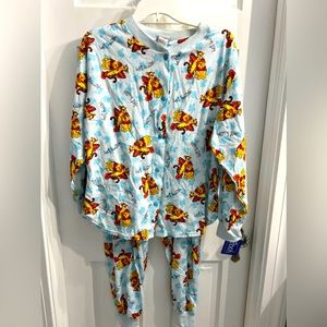 Vintage 90s Winnie the Pooh Oversized PJs